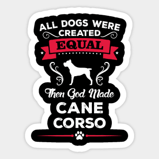 Cane Corso Sticker